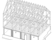 Vermont Bank Barn Structure Drawing
